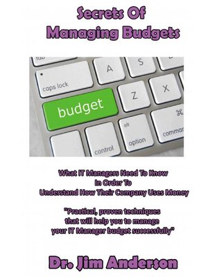 cover image of Secrets of Managing Budgets